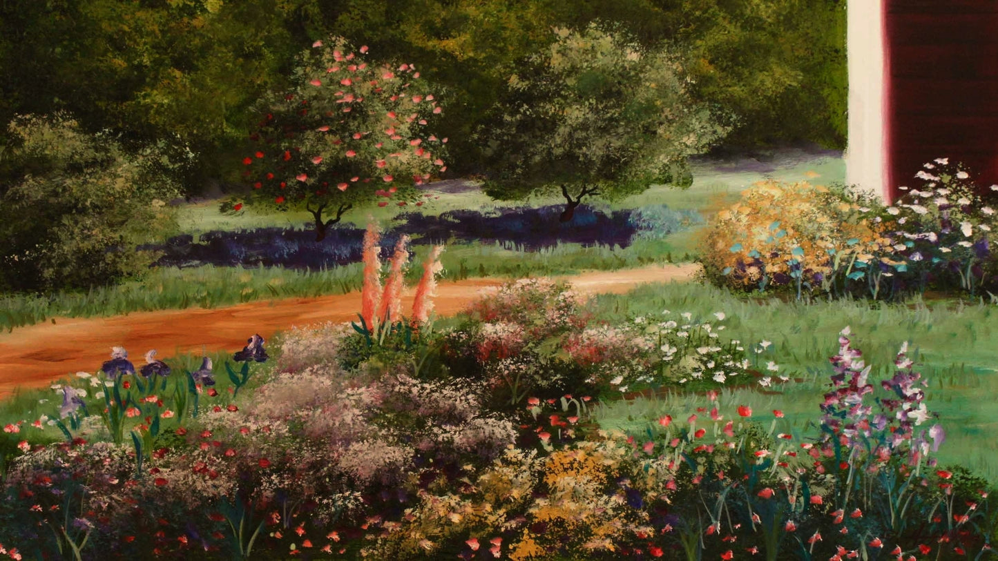 Dennis Stephan Assayac limited edition Garden Promenade Art Works Gallery