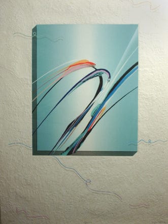 Elba Alvarez limited edition Opus I, framed Art Works Gallery