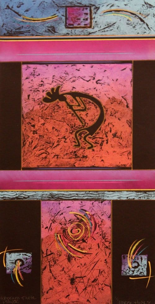 Hicks Hohokam Flute Man Art Works Gallery