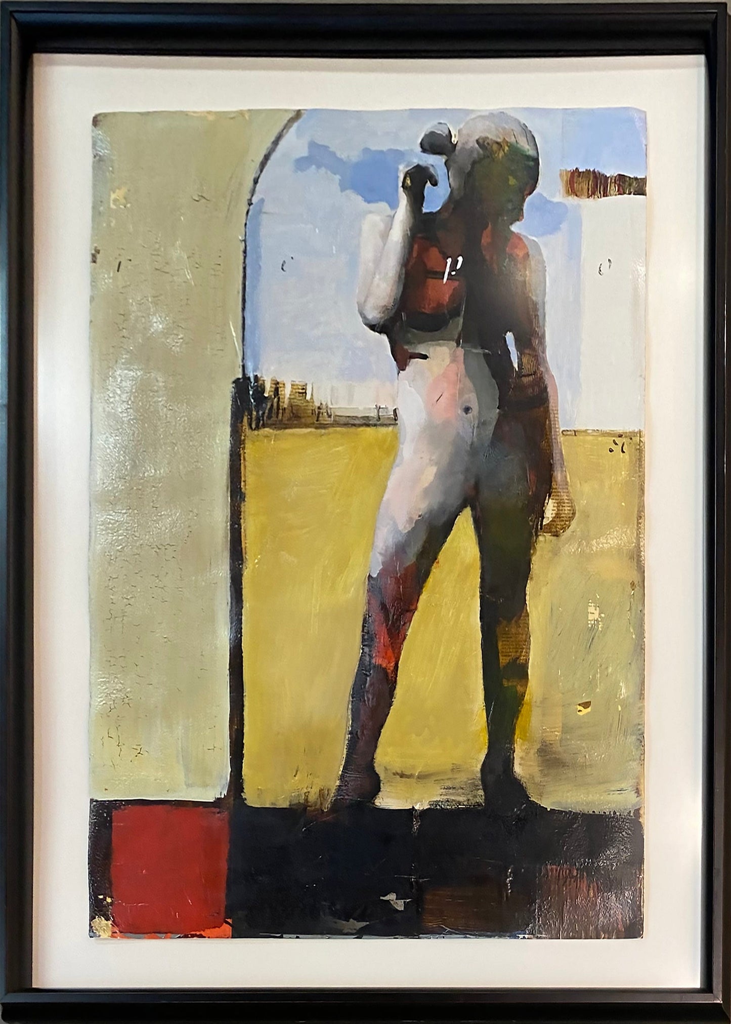 Jeff Lange Figurative, framed Art Works Gallery