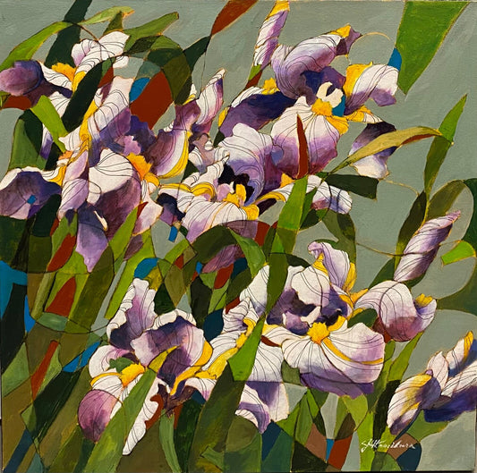 Joyce Kamikura painting Iris Art Works Gallery