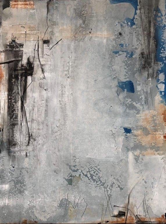 Markian Olynyk painting 8.9 Blue Shoreline Art Works Gallery