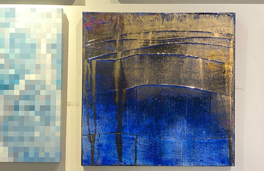 Markian Olynyk painting Silver Waterfall Art Works Gallery