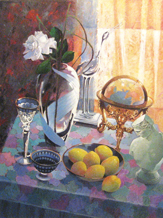 Max Hayslette limited edition Table Top Gardenia Art Works Gallery