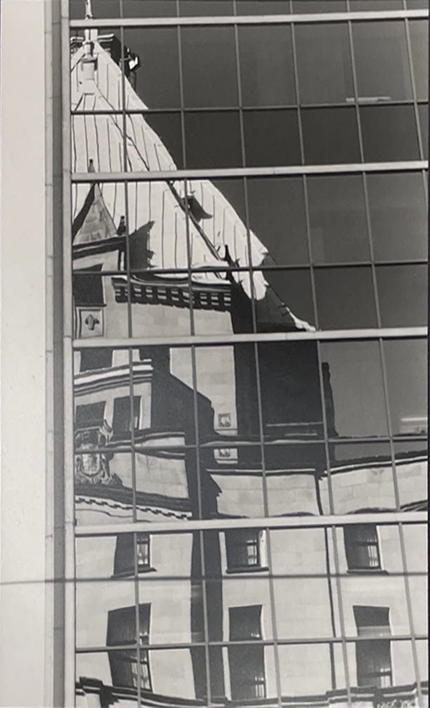 Nansi Kivisto photo Hotel Deflected 2/75, matted Art Works Gallery