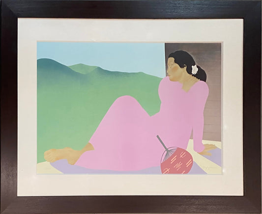 Pegge Hopper limited edition Kohala Afternoon, framed Art Works Gallery