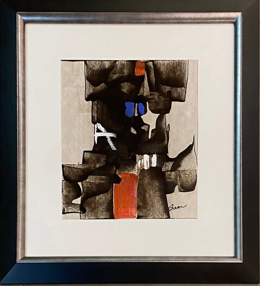 Schwan Small Abstract 2, framed Art Works Gallery