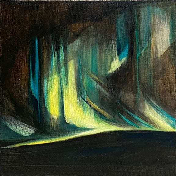 Sharon Quirke painting Northern Sky #1 Art Works Gallery